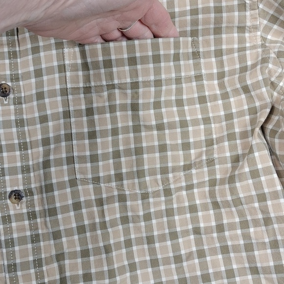 Eddie Bauer LT men's long sleeved button down shirt - Picture 3 of 11